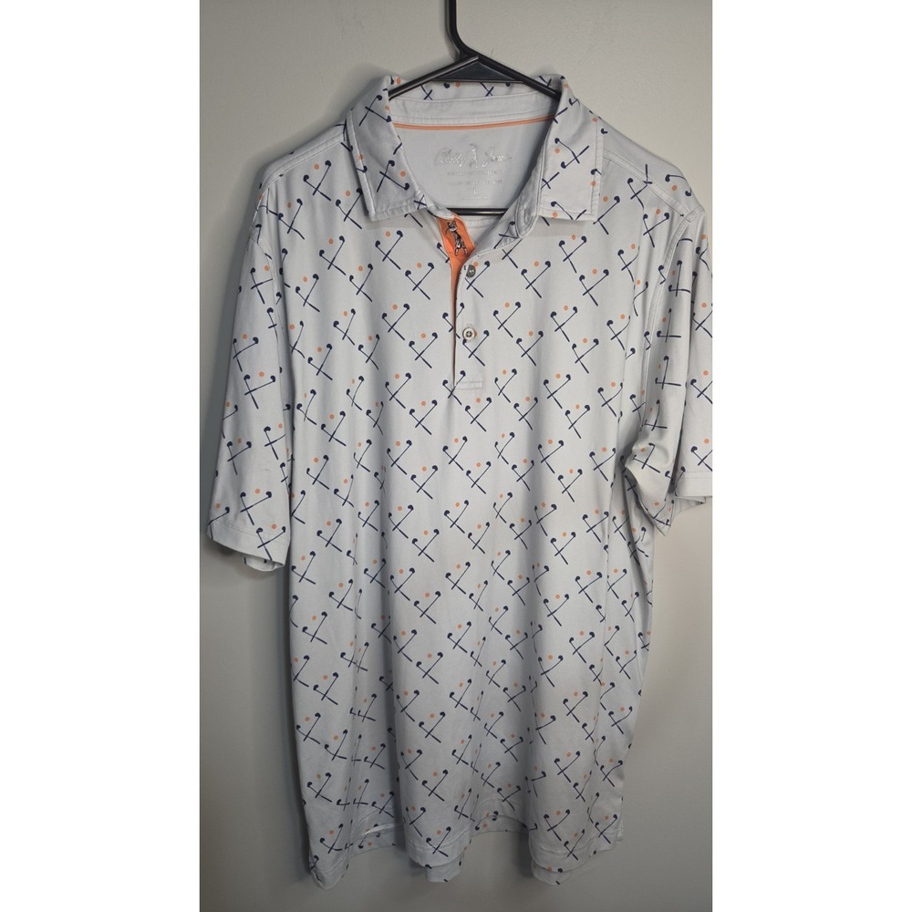 Bobby Jones‎ Performance Golf Club Shirt Large